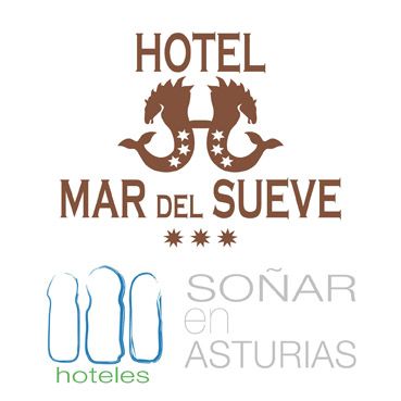 logo soñar en asturias y hotel mar del sueve