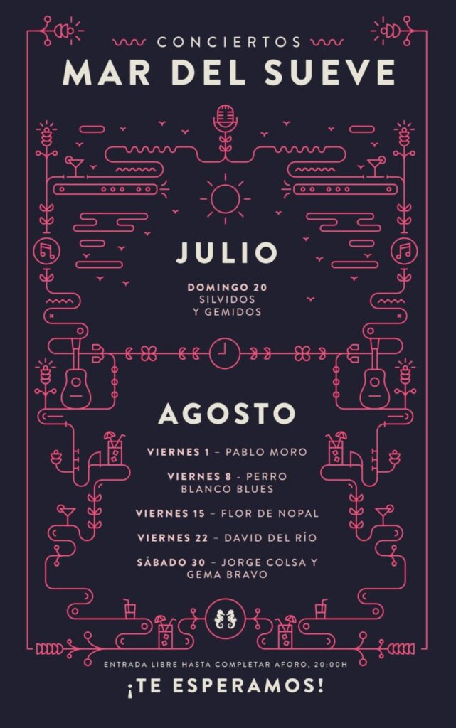 conciertos mar del sueve